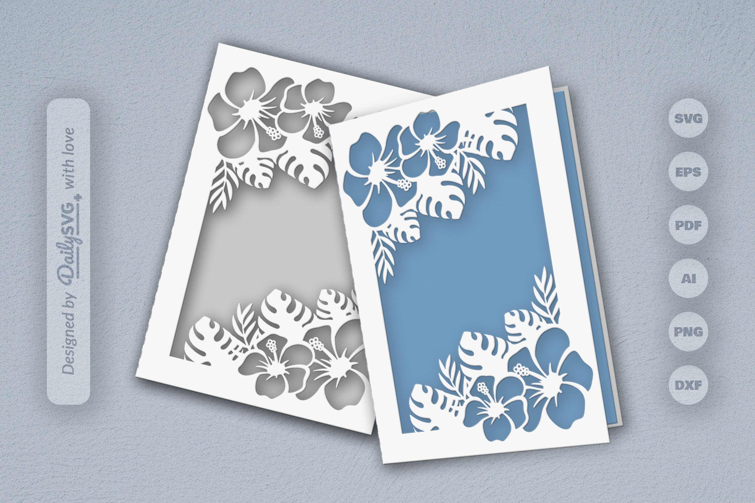 Tropical Floral SVG Bundle for Creative Designs 1