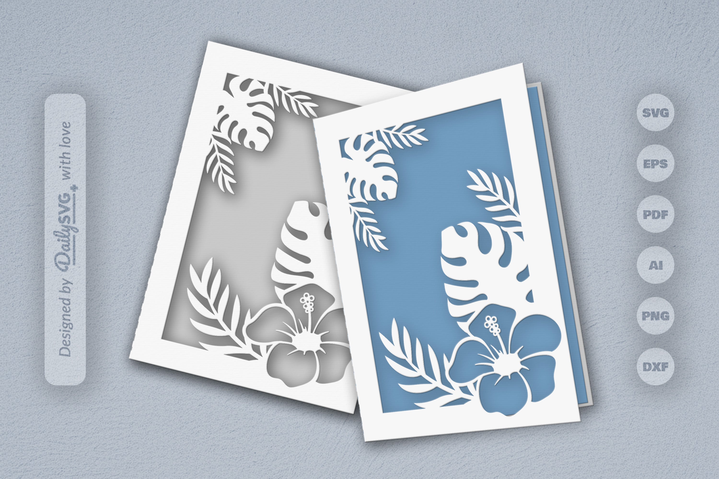 Tropical Floral SVG Bundle 4