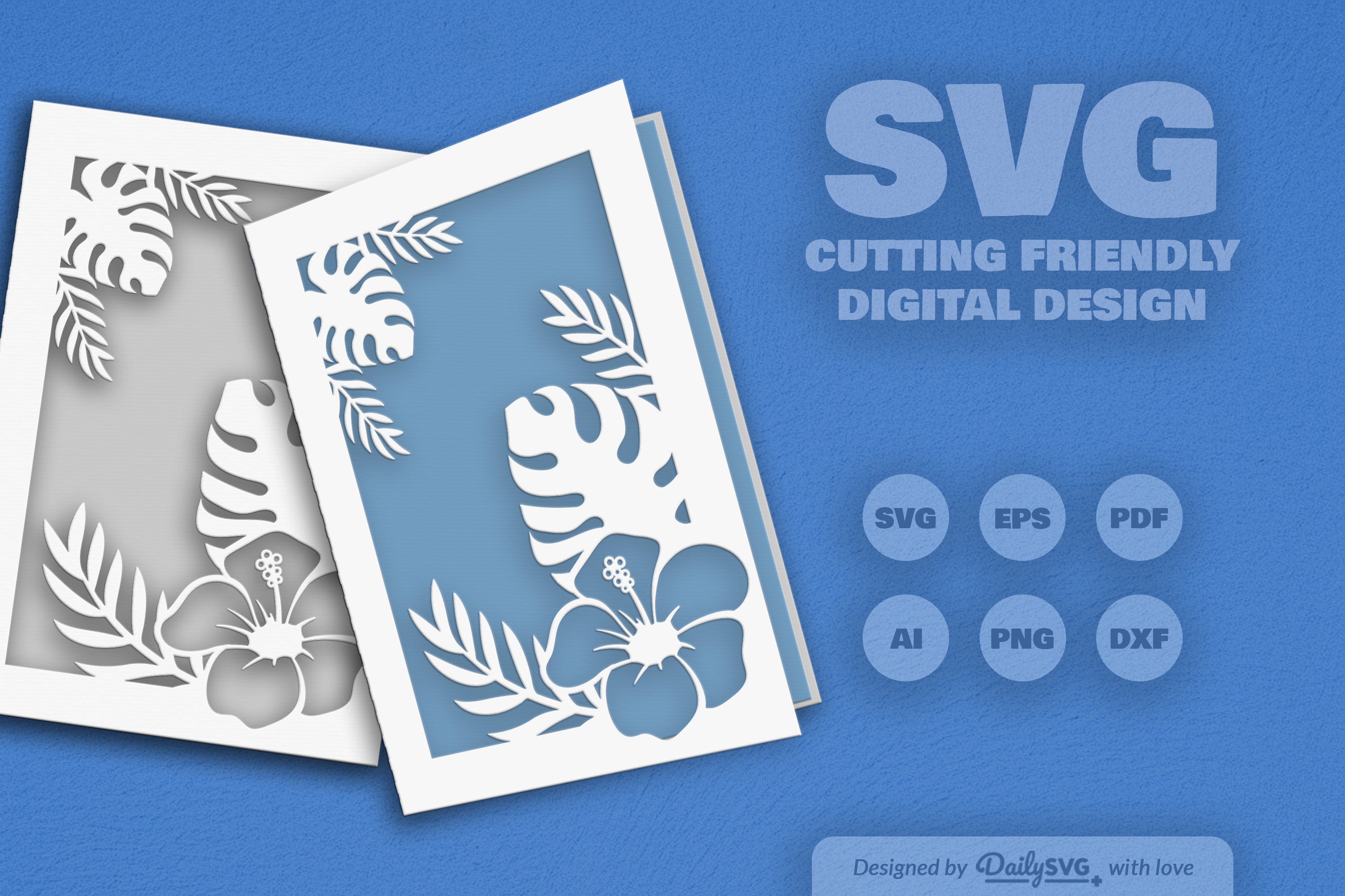 Tropical Floral SVG Bundle 4