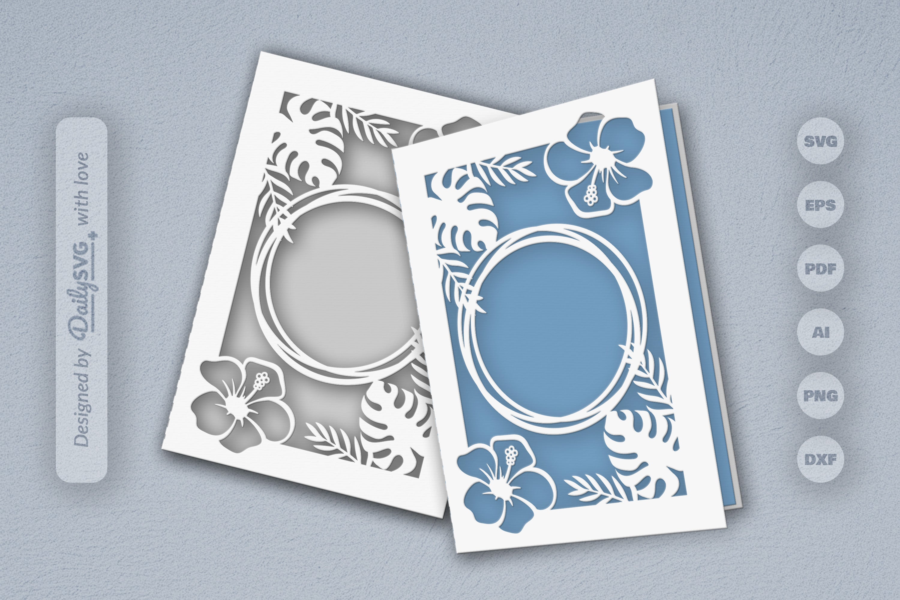 Tropical Floral SVG Bundle 2