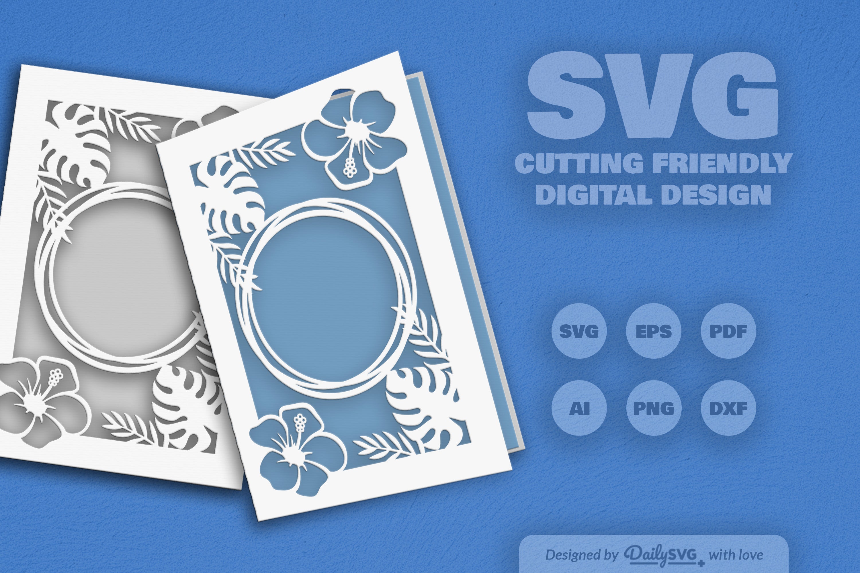 Tropical Floral SVG Bundle 2