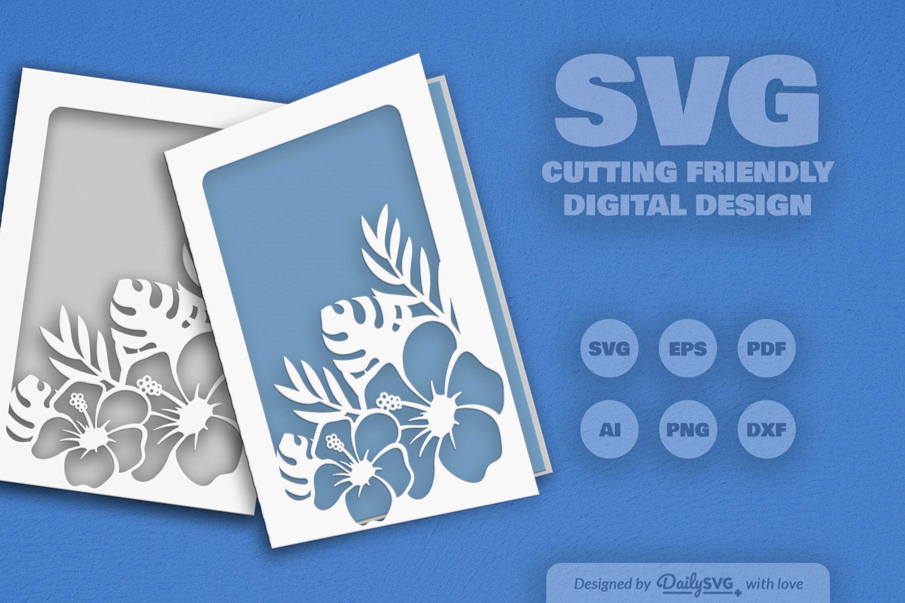 Tropical Floral SVG Bundle for Creative Designs