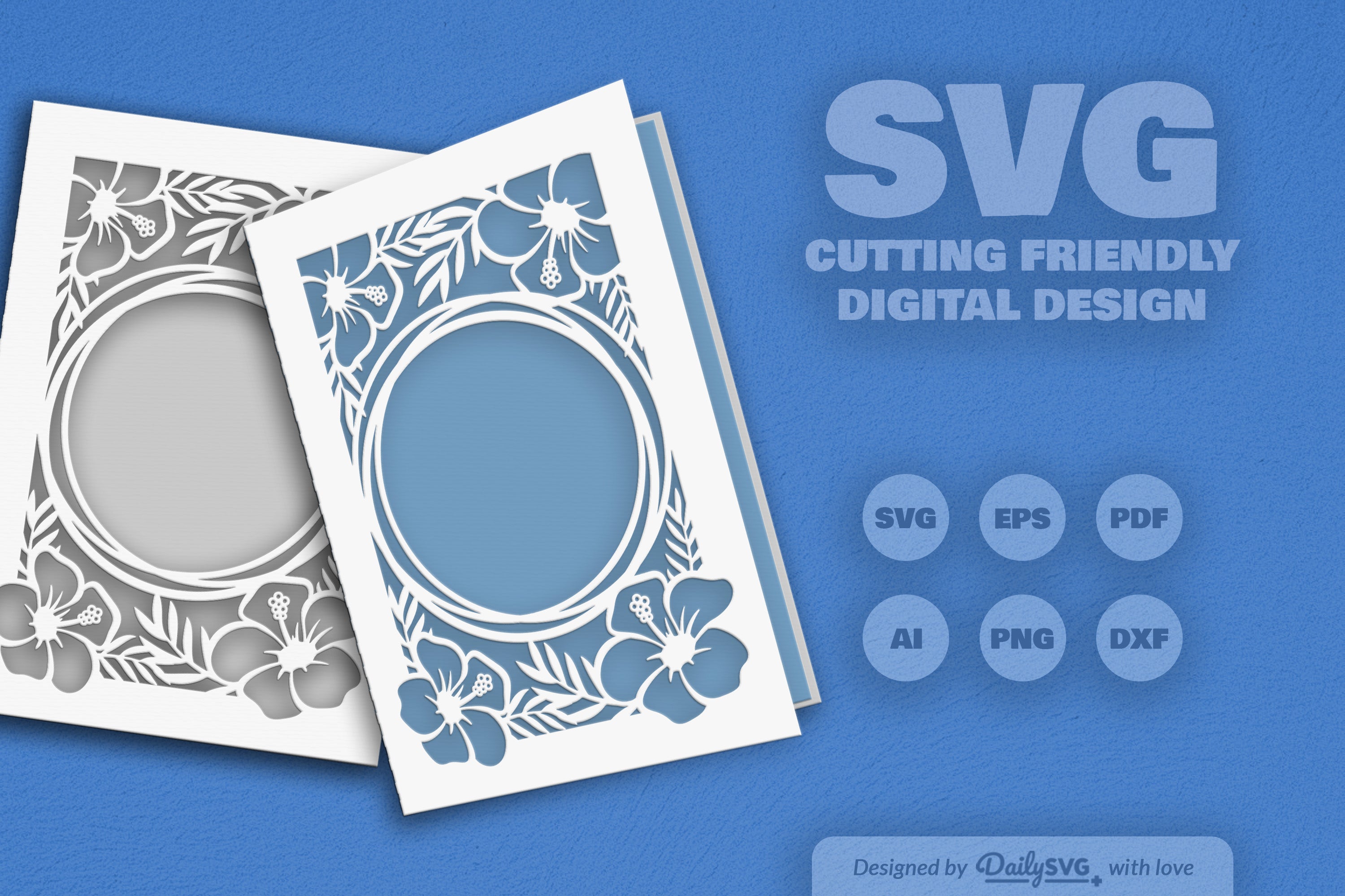 Tropical Floral SVG Bundle 1