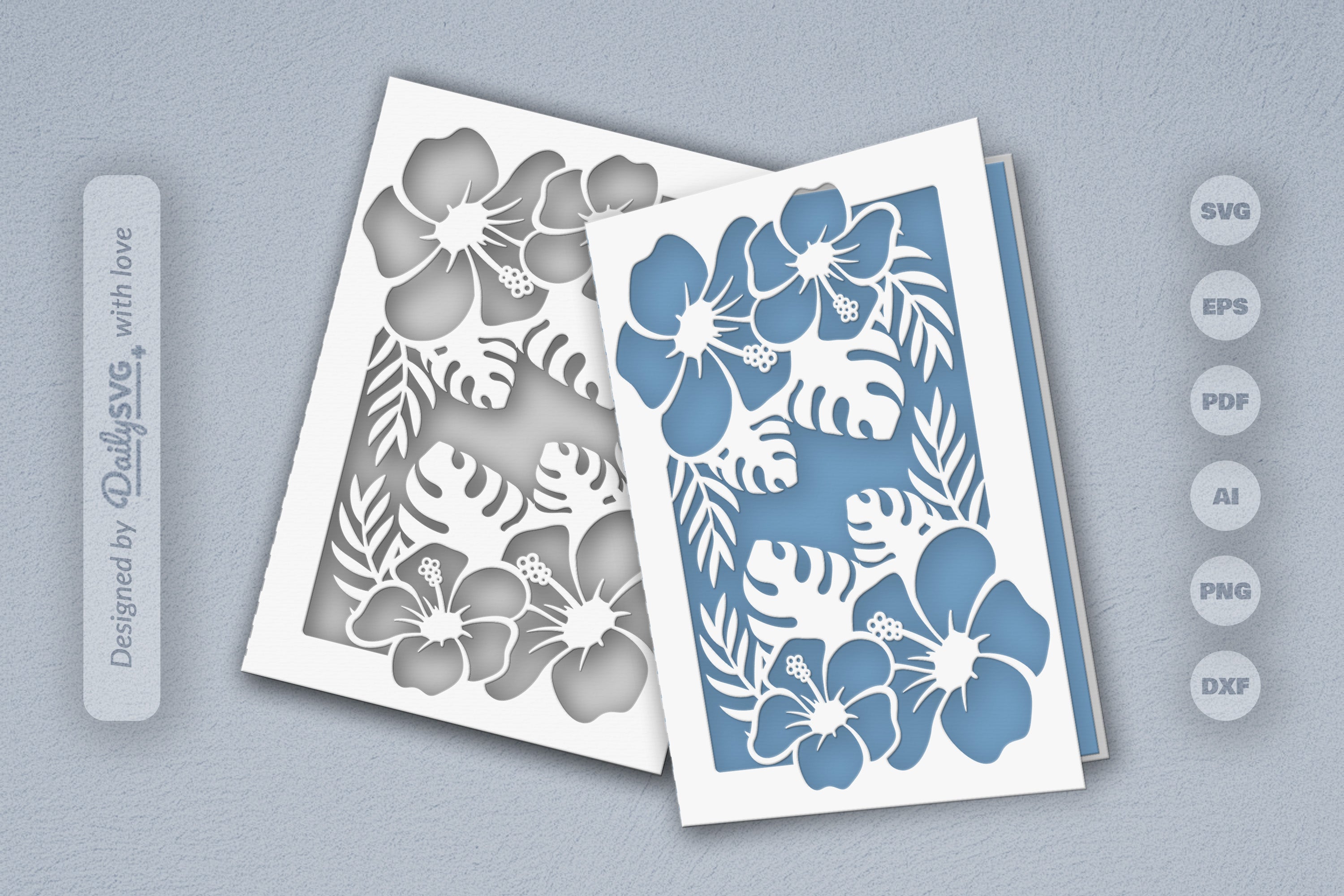 Tropical Floral SVG Bundle for Creative Designs 3