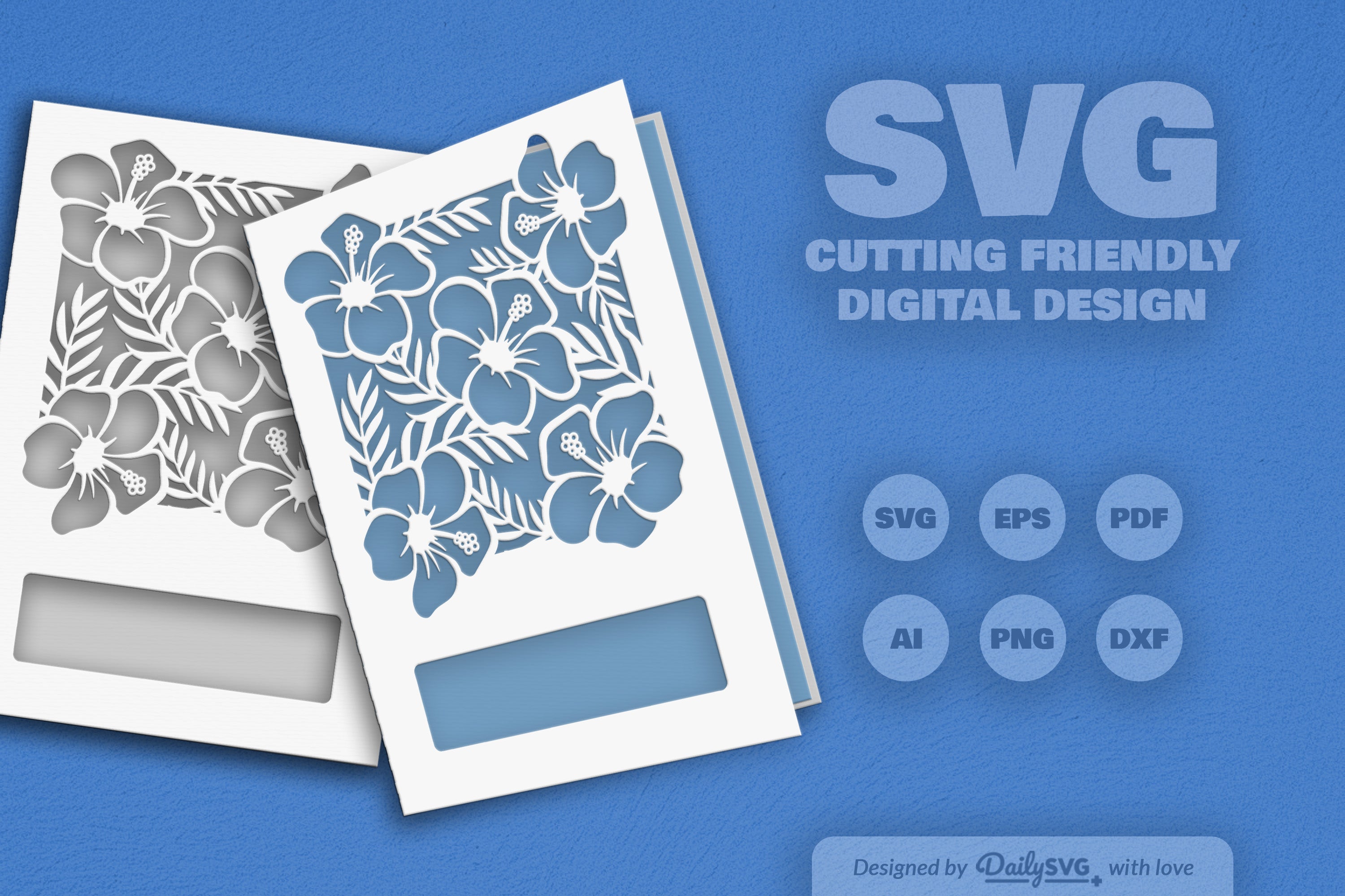 Tropical Floral SVG Bundle Collection