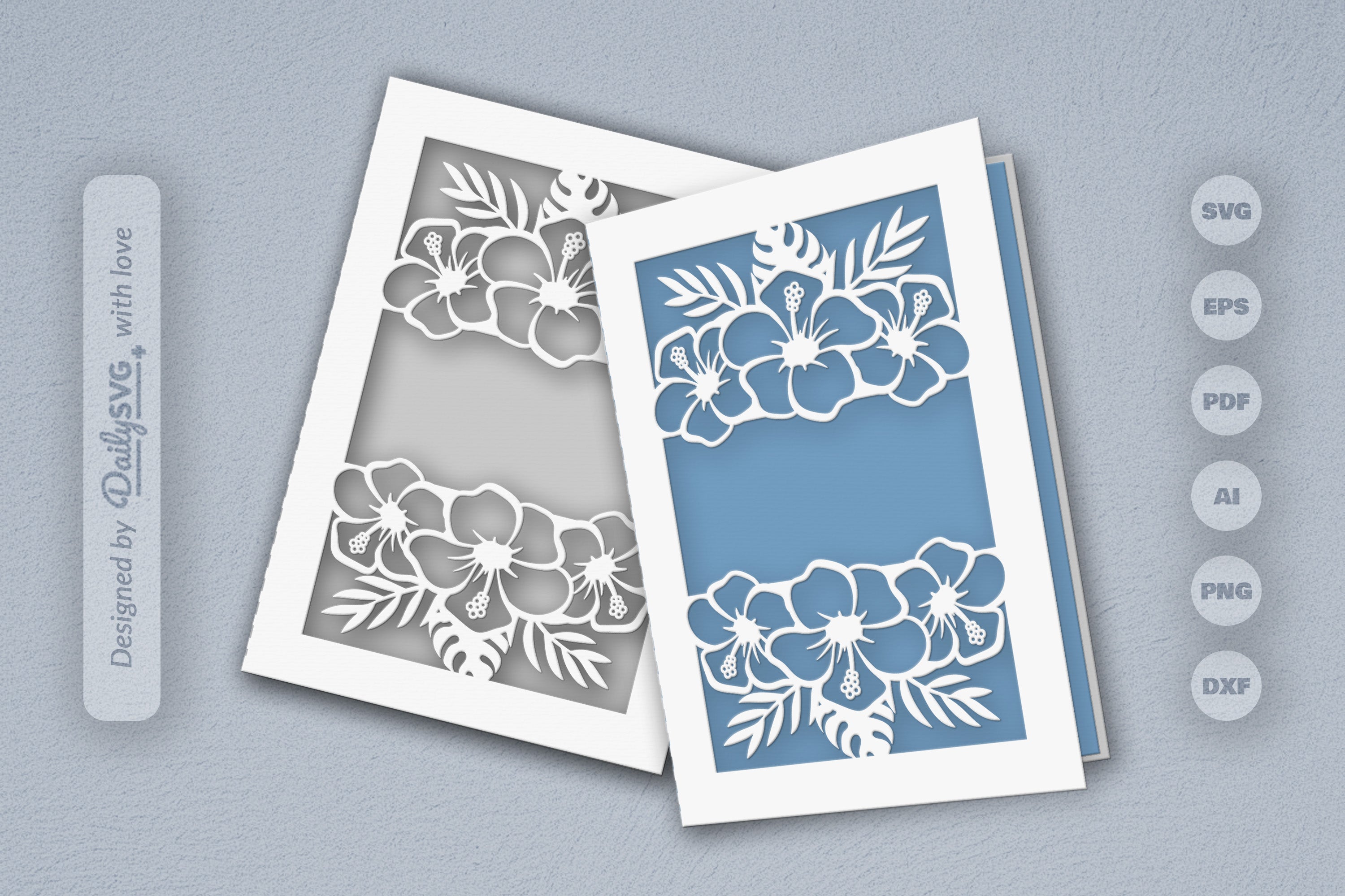 Tropical Floral SVG Bundle for Creative Designs 2