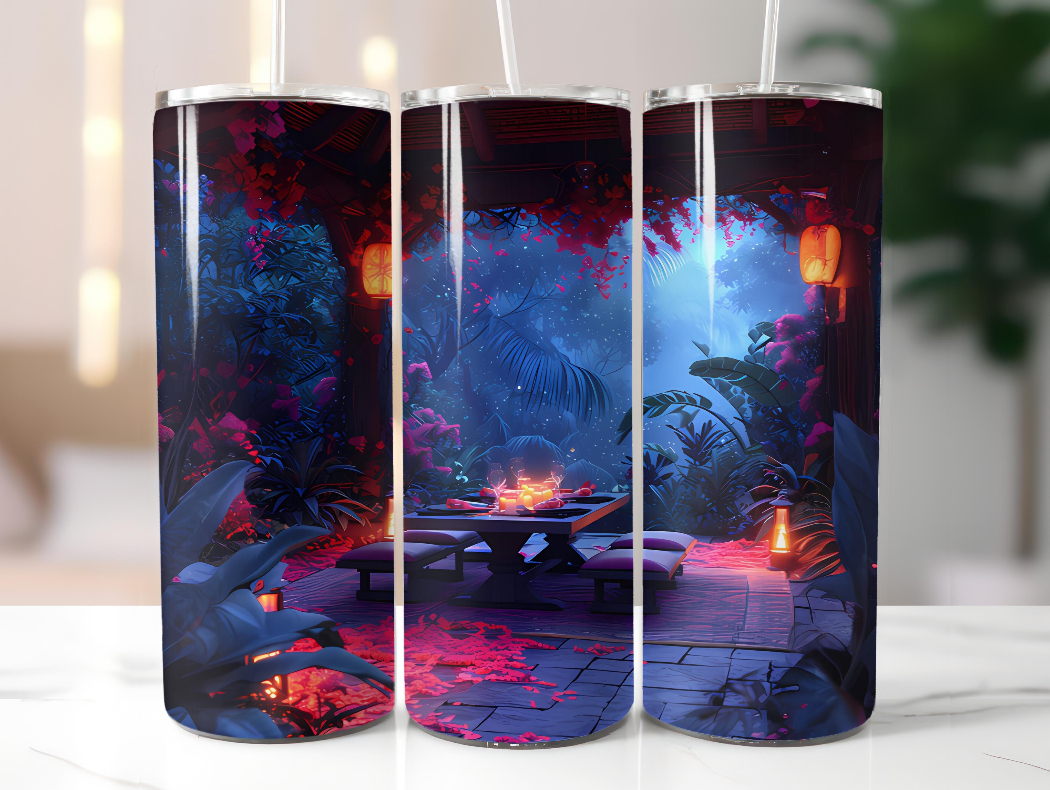 Tropical Easter 3 Tumbler Wrap - CraftNest