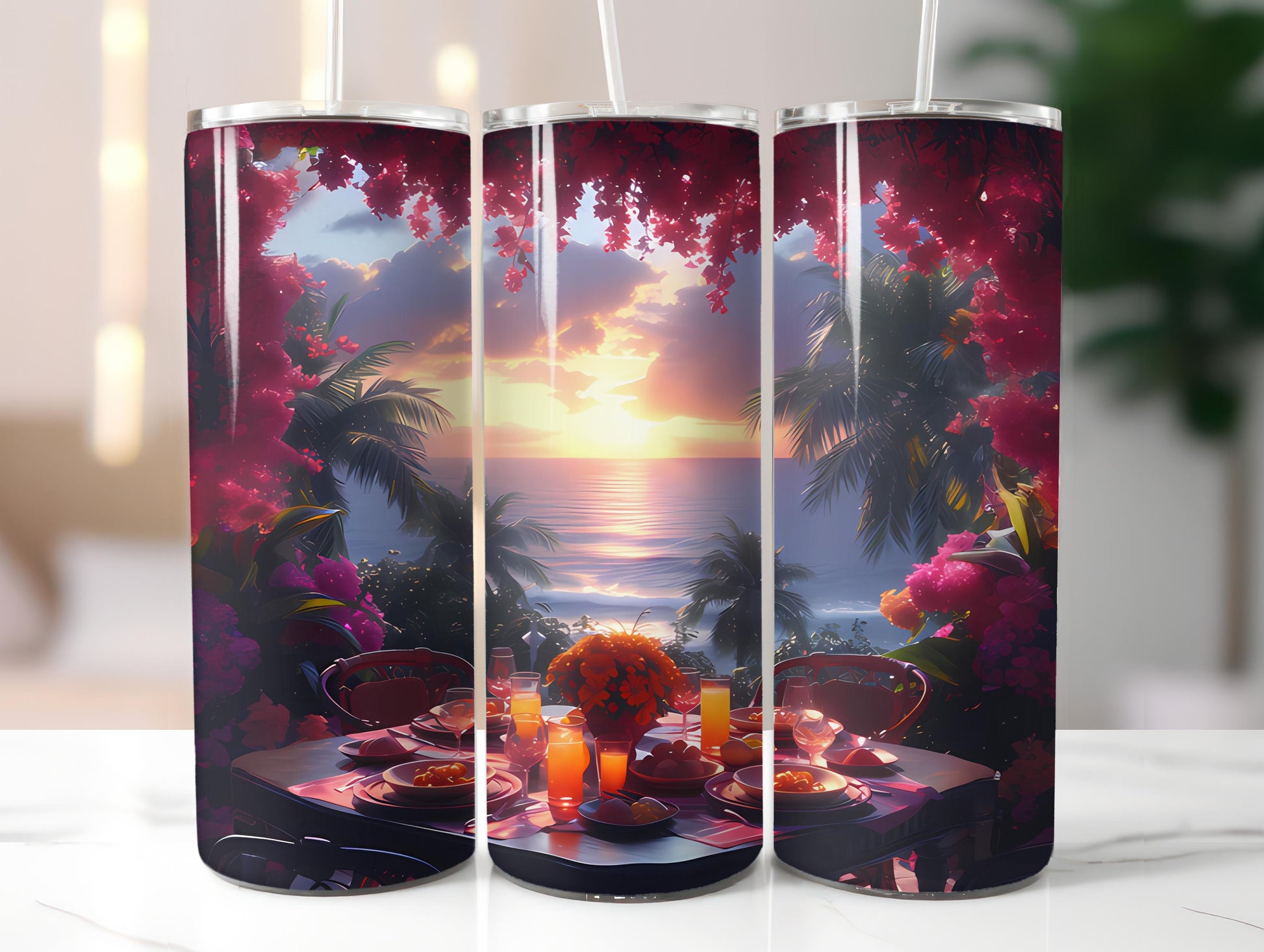 Tropical Easter 4 Tumbler Wrap - CraftNest