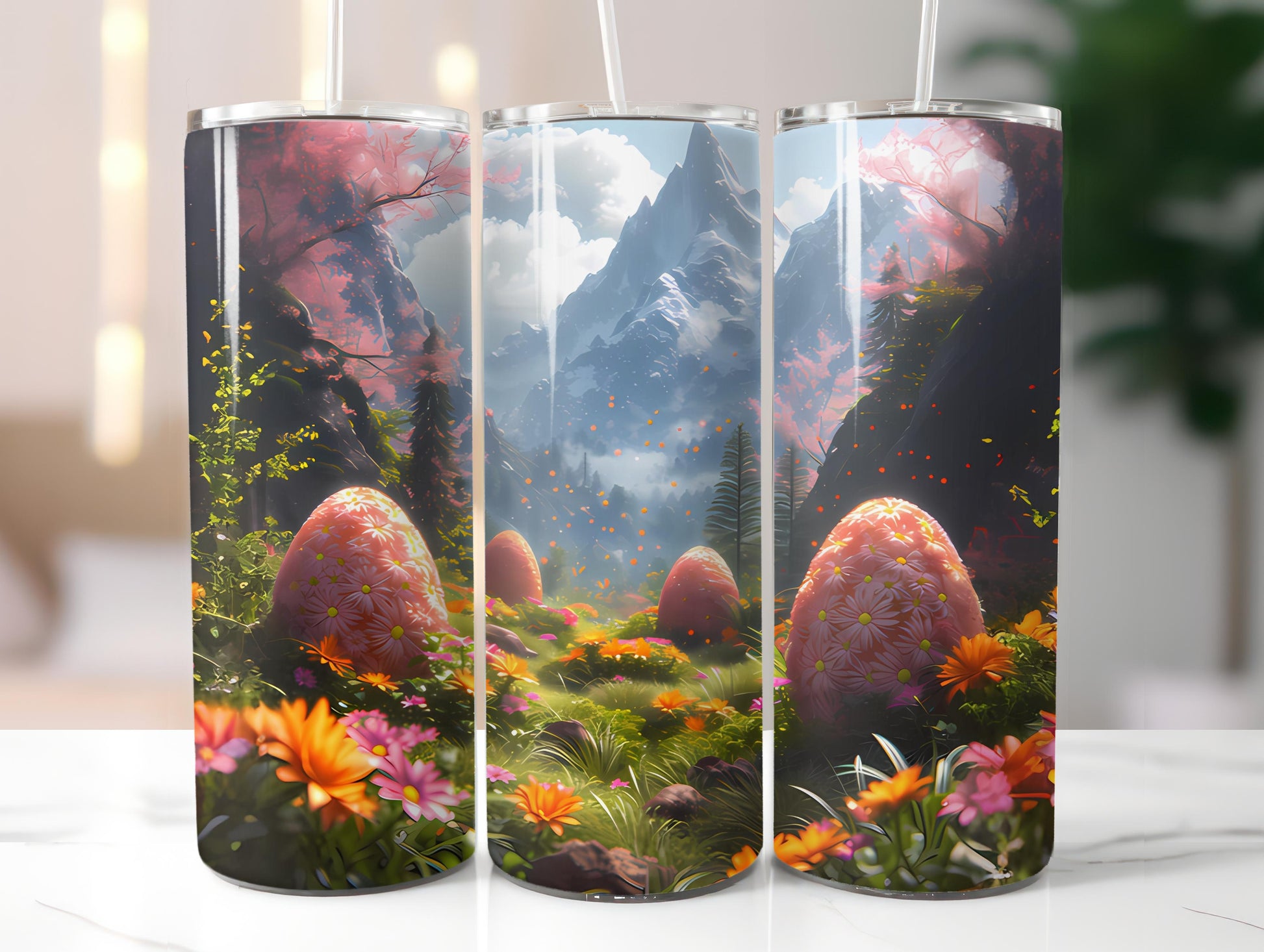 Tropical Easter 4 Tumbler Wrap - CraftNest