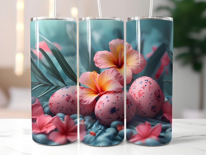 Tropical Easter 2 Tumbler Wrap - CraftNest