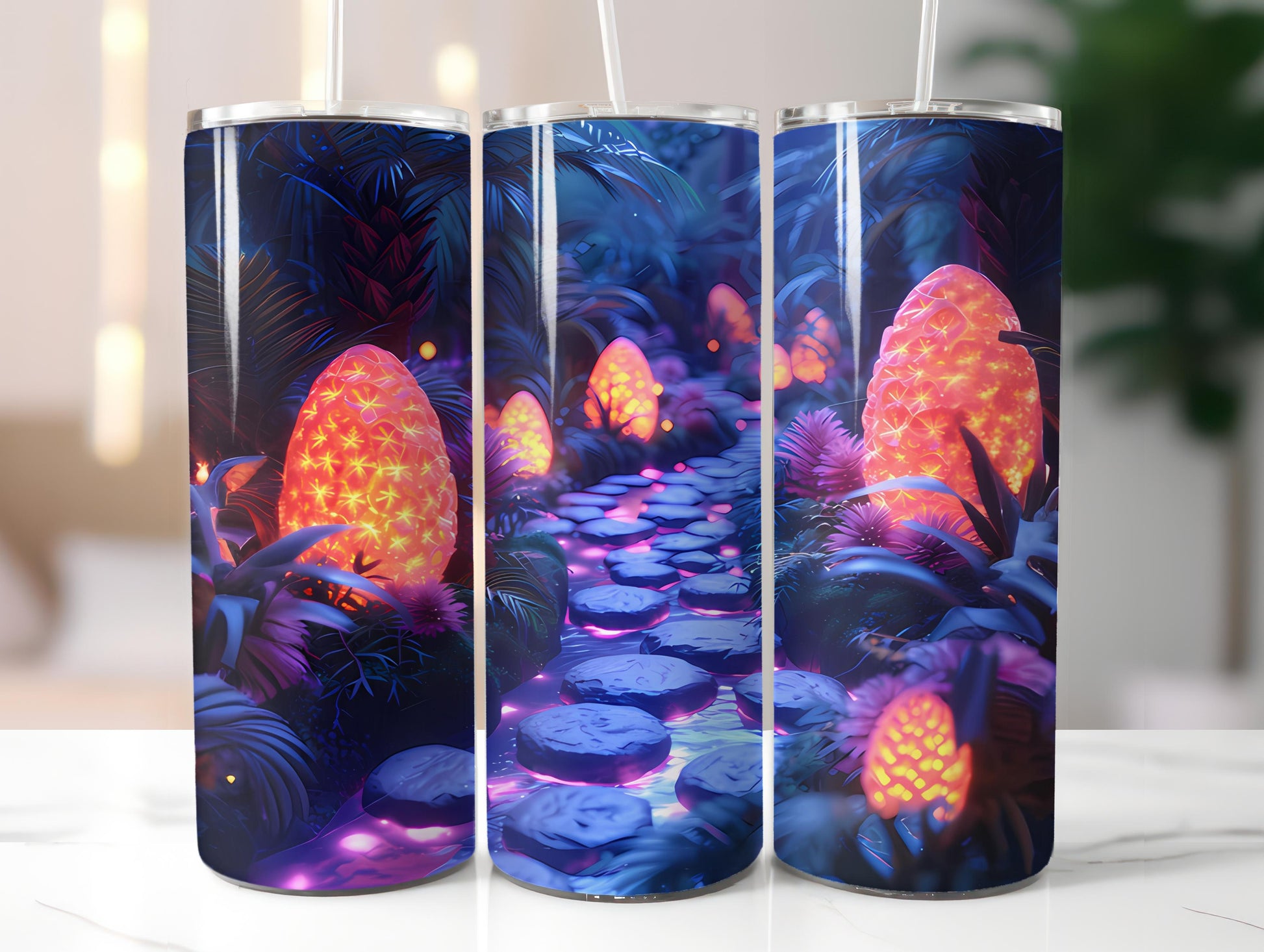 Tropical Easter 3 Tumbler Wrap - CraftNest