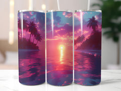 Tropical Easter 3 Tumbler Wrap - CraftNest