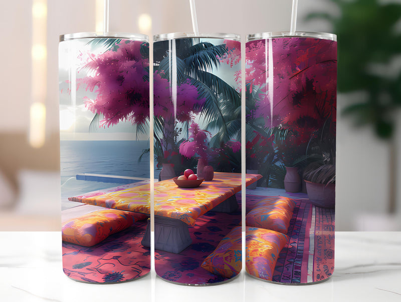 Tropical Easter 2 Tumbler Wrap - CraftNest