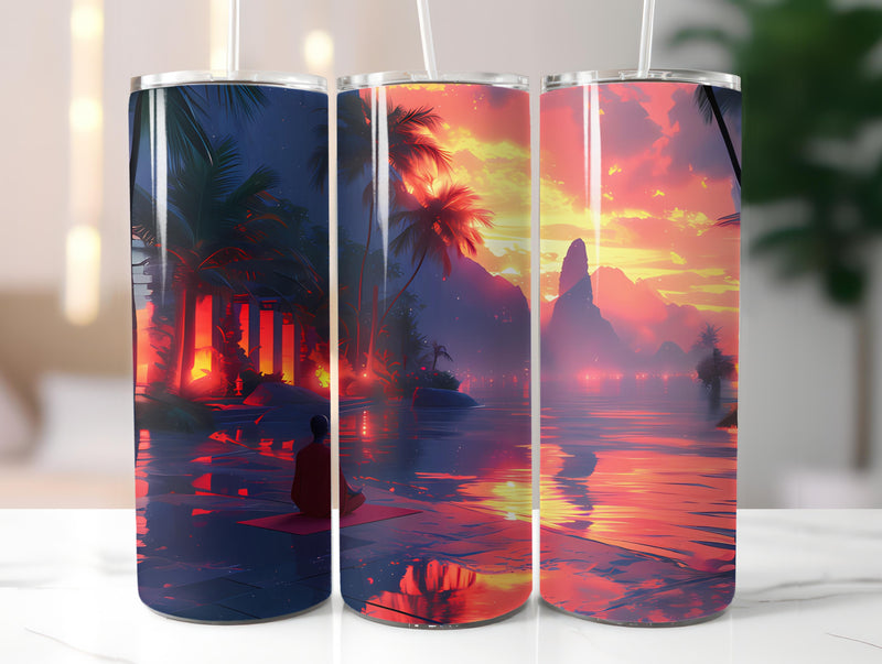 Tropical Easter 2 Tumbler Wrap - CraftNest