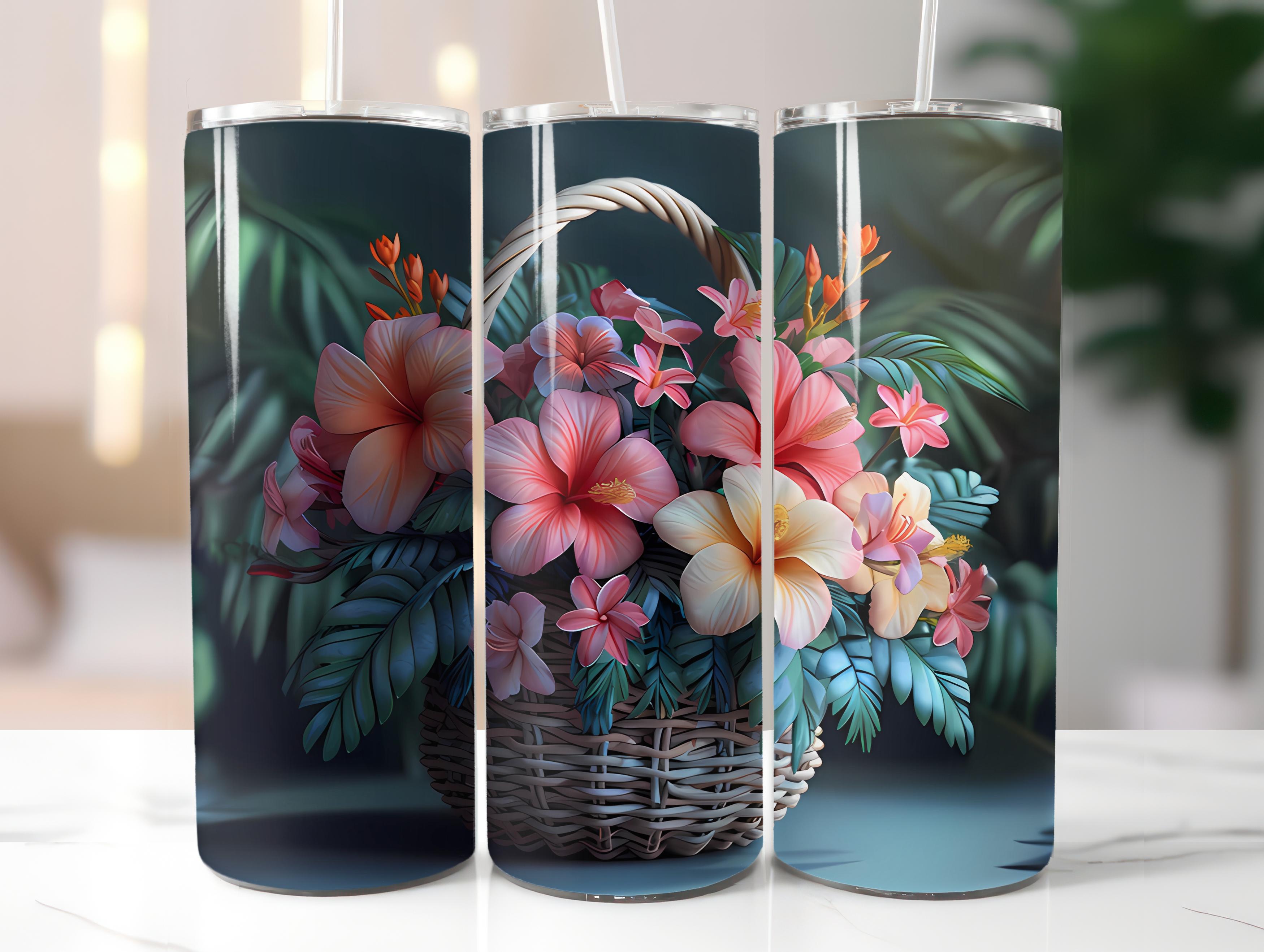 Tropical Easter 4 Tumbler Wrap - CraftNest