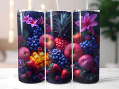 Tropical Fruit 5 Tumbler Wrap - CraftNest - Digital Crafting and Art