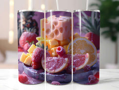 Tropical Fruit 5 Tumbler Wrap - CraftNest - Digital Crafting and Art