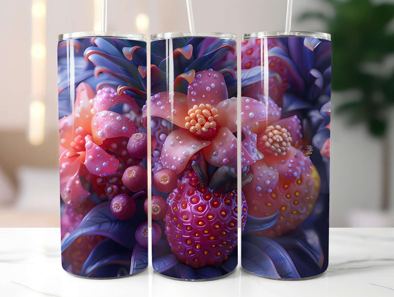 Tropical Fruit 1 Tumbler Wrap - CraftNest - Digital Crafting and Art