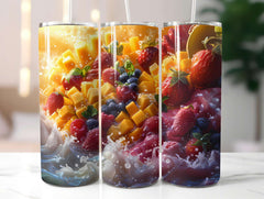 Tropical Fruit 1 Tumbler Wrap - CraftNest - Digital Crafting and Art