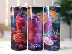 Tropical Fruit 3 Tumbler Wrap - CraftNest - Digital Crafting and Art