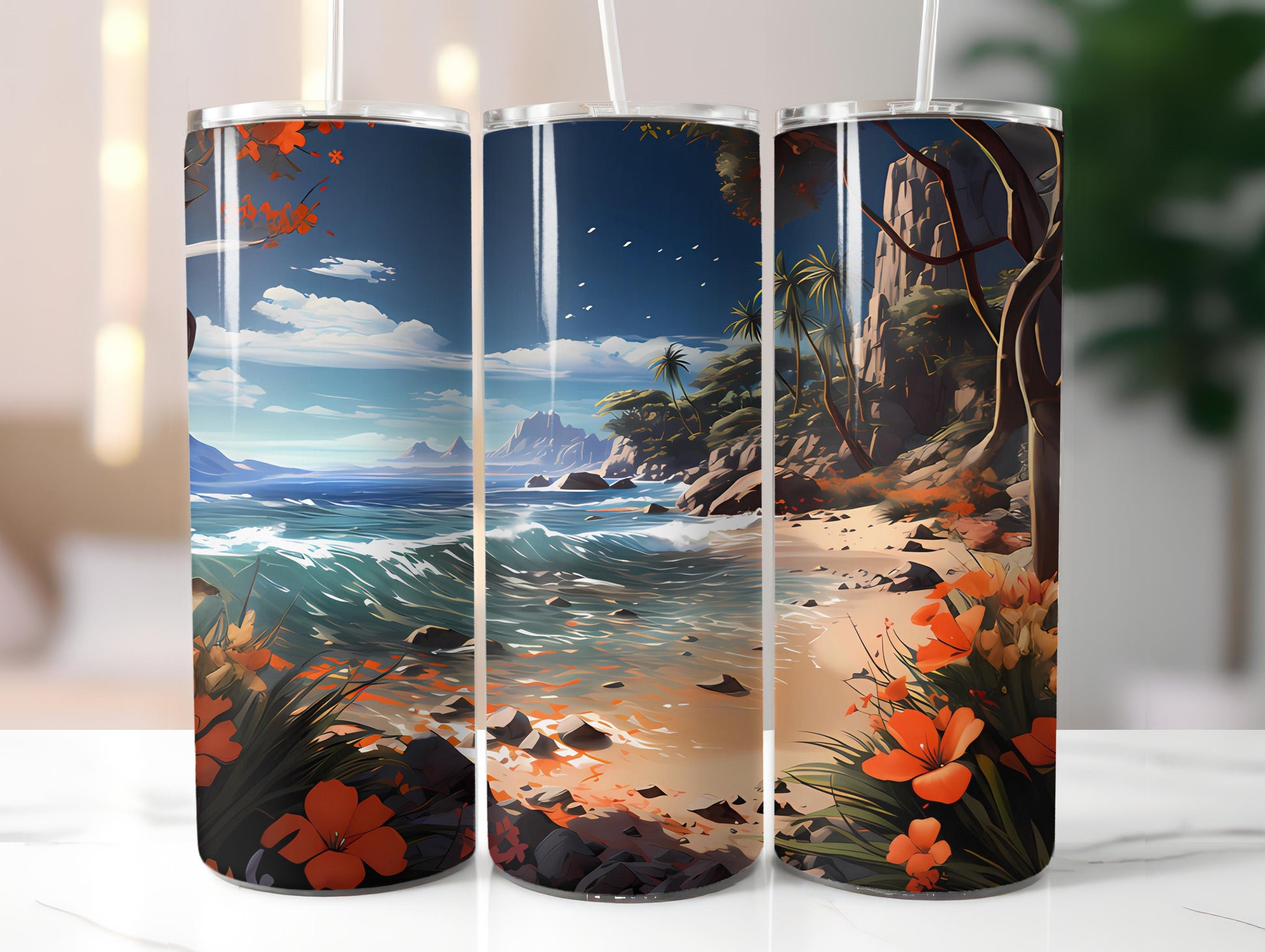 Tropical Spring 1 Tumbler Wrap - CraftNest