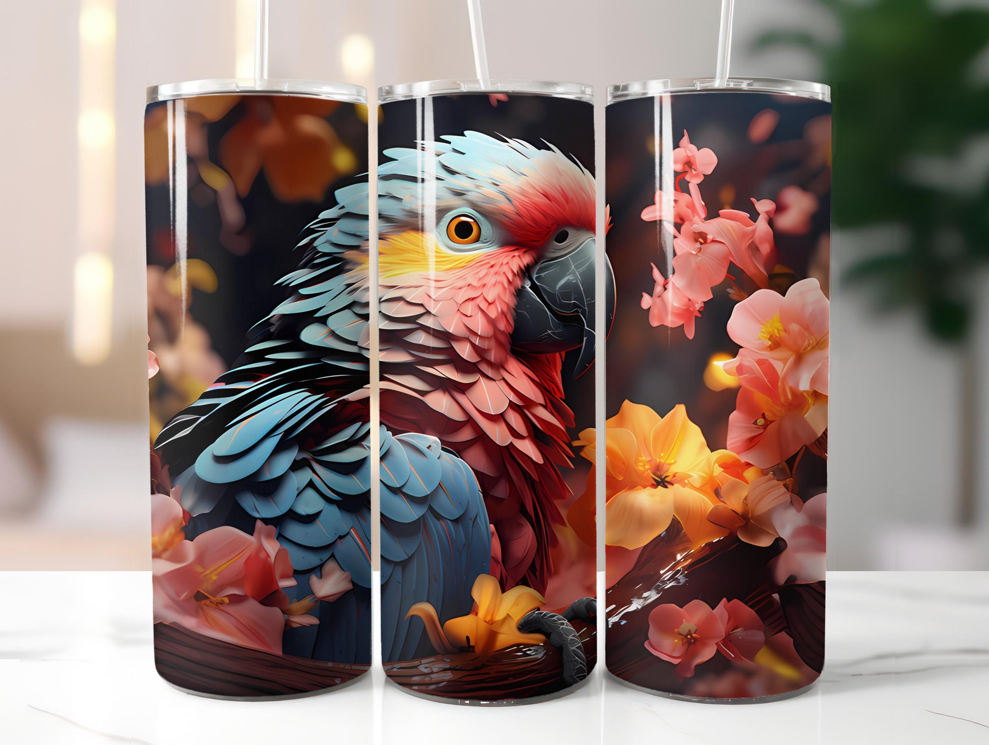 Tropical Spring 2 Tumbler Wrap - CraftNest