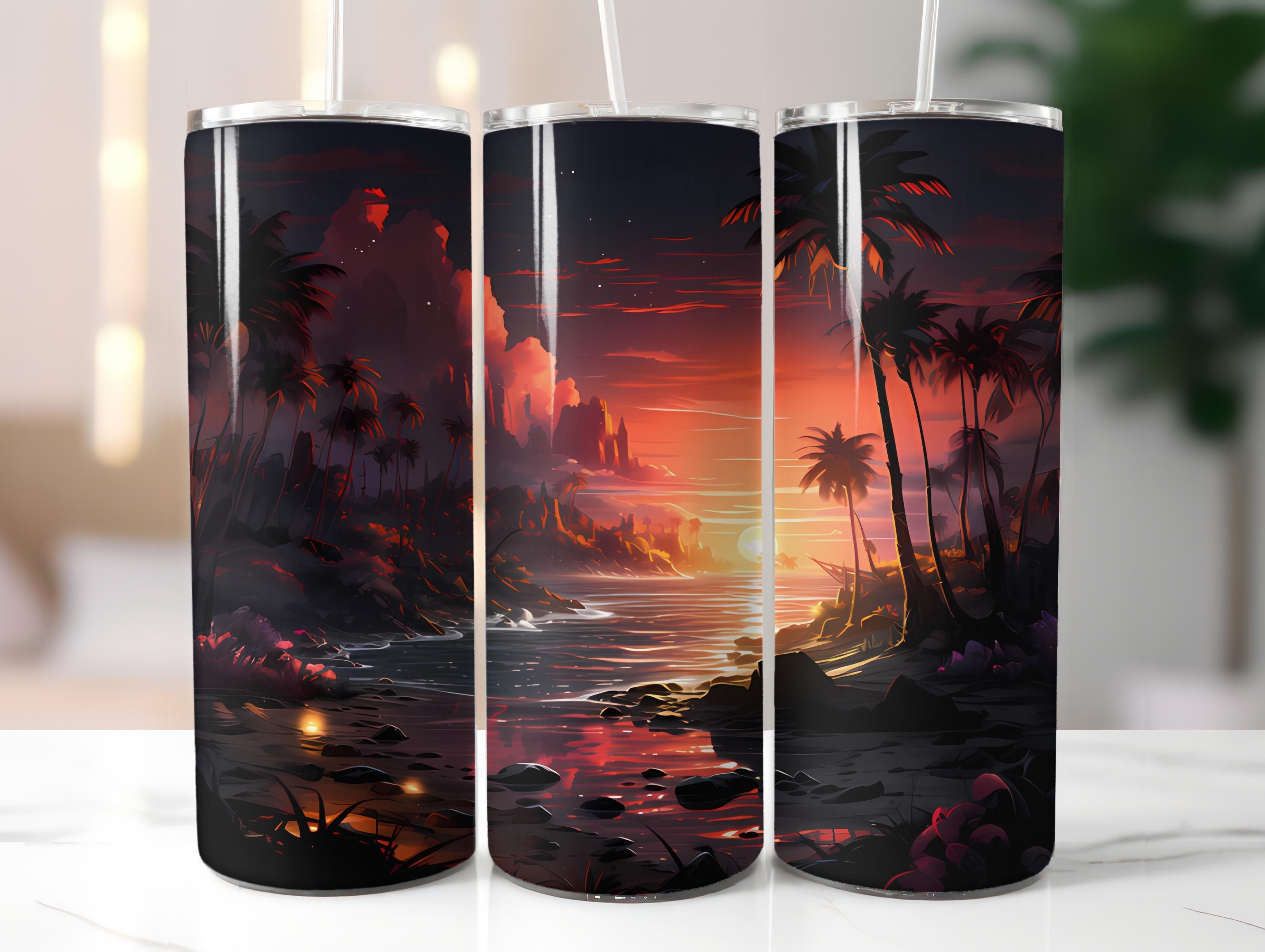 Tropical Spring 2 Tumbler Wrap - CraftNest