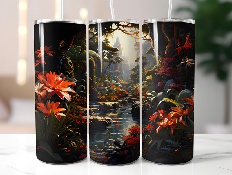 Tropical Spring 2 Tumbler Wrap - CraftNest