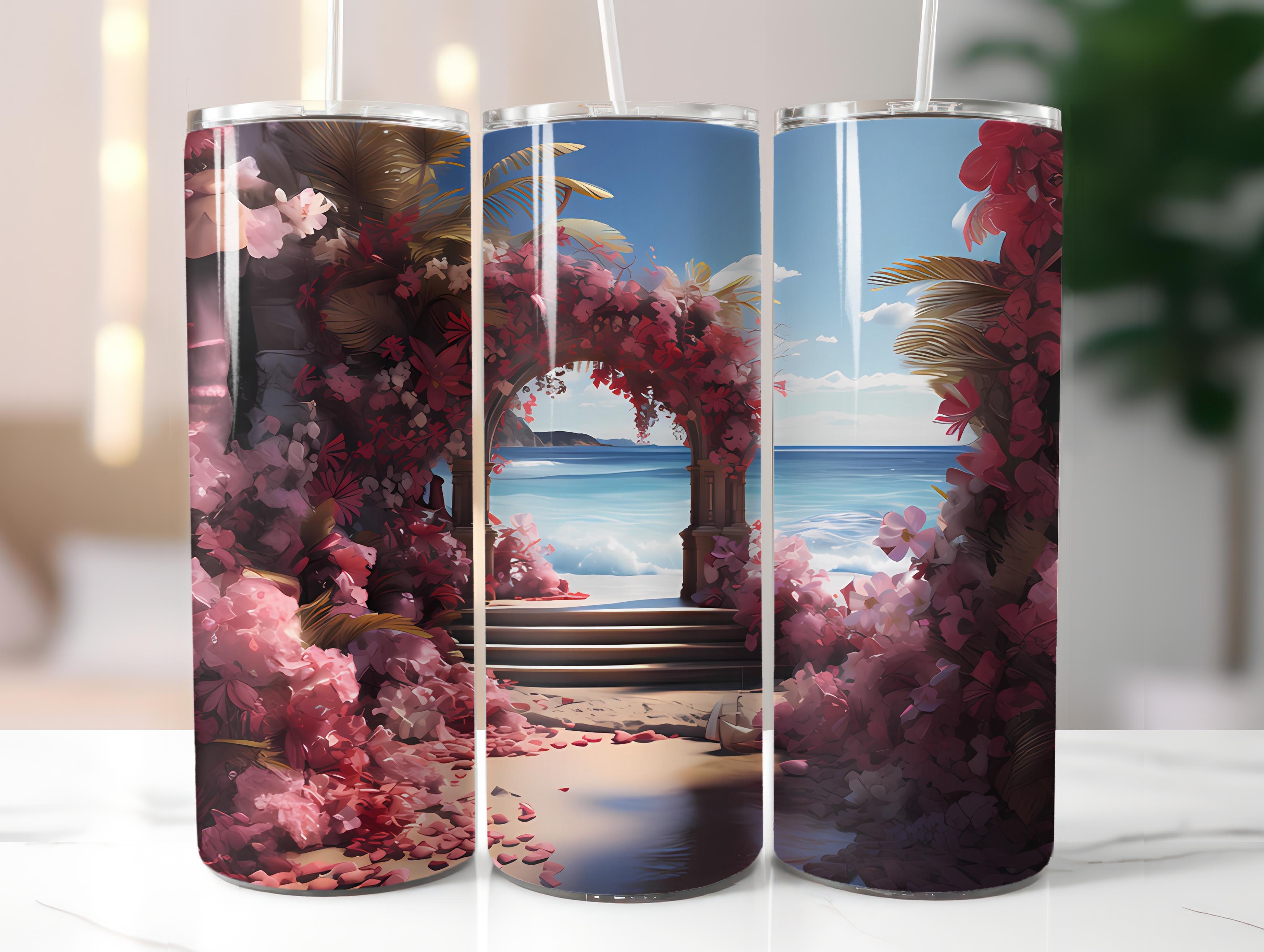 Tropical Spring 2 Tumbler Wrap - CraftNest