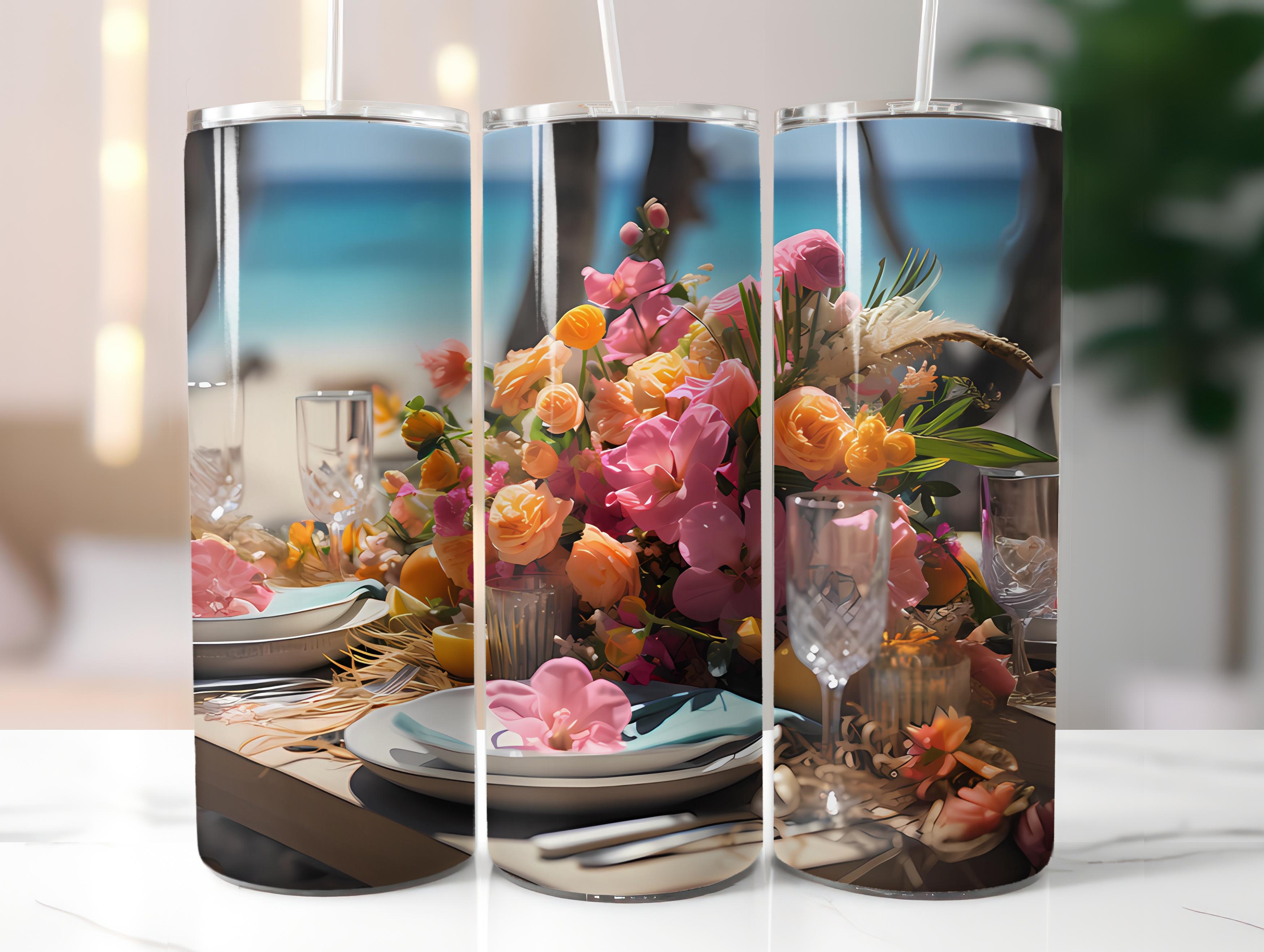 Tropical Spring 2 Tumbler Wrap - CraftNest