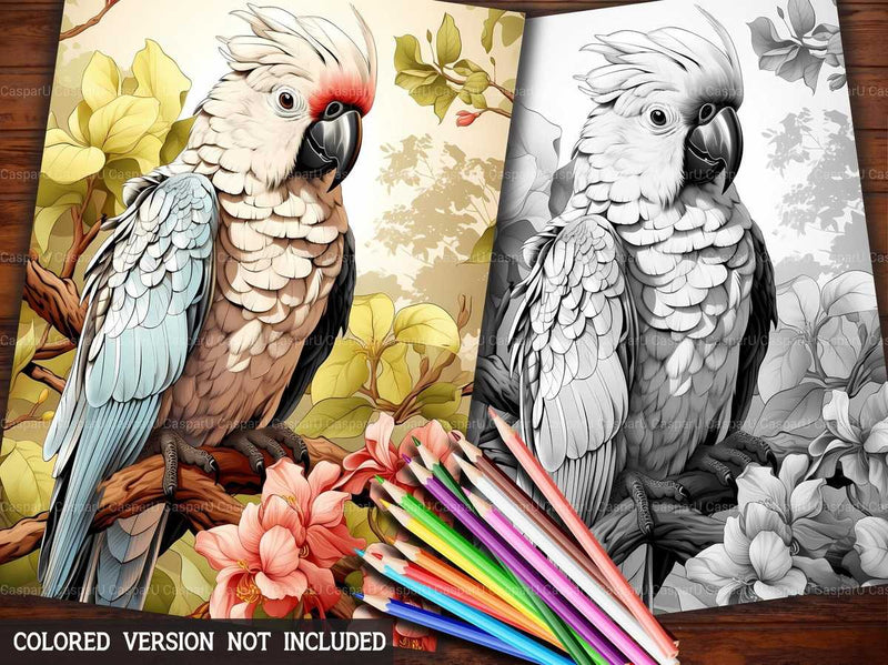 Tropical Spring Coloring Books - CraftNest