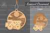 Truck Laser Cut Ornament Clipart Bundle