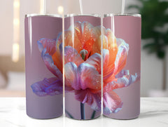 Tulips Flowers Tumbler Wrap - CraftNest - Digital Crafting and Art