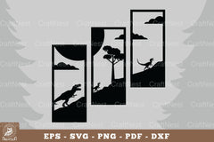 Tyrannosaurus Rex Home Decor Clipart Bundle - CraftNest - Digital Crafting and Art