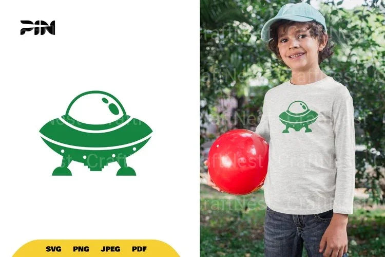 UFO Outer Space SVG Bundle - CraftNest - Digital Crafting and Art