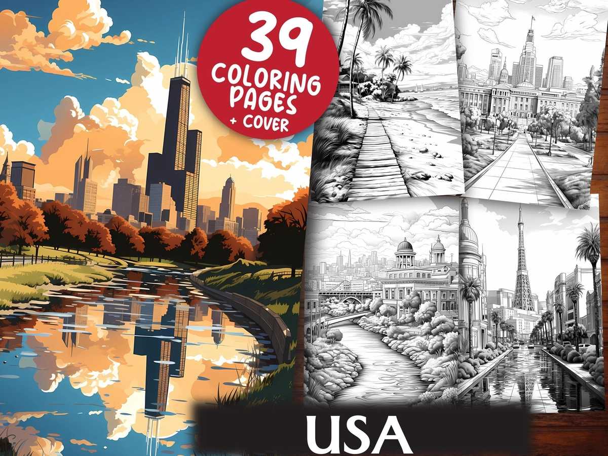 USA Coloring Books - CraftNest