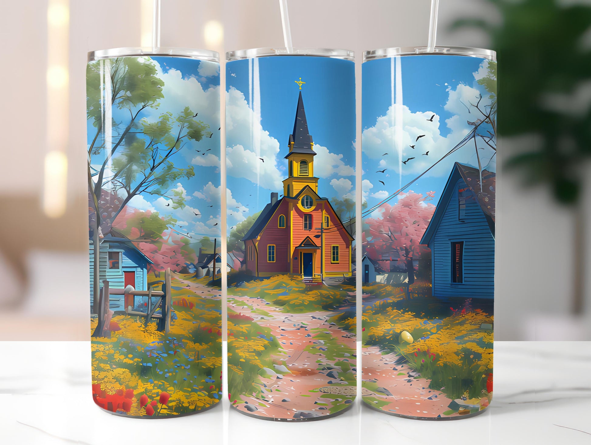 USA in Easter 4 Tumbler Wrap - CraftNest