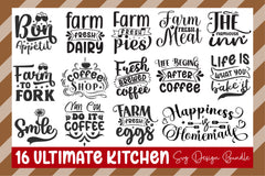 Ultimate Kitchen SVG Bundle - CraftNest - Digital Crafting and Art