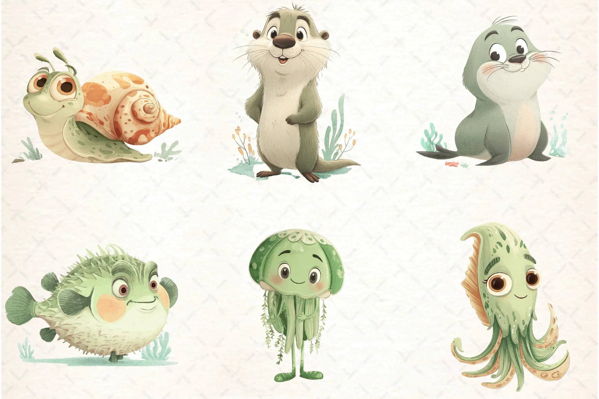 Under the Sea Clipart Bundle - CraftNest - Digital Crafting and Art