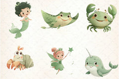 Under the Sea Clipart Bundle - CraftNest - Digital Crafting and Art