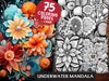 Underwater Mandala Coloring Books