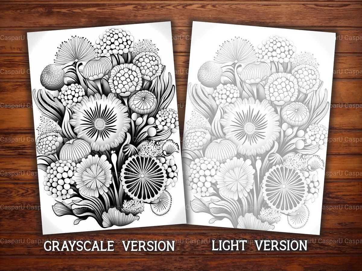 Underwater Mandala Coloring Books - CraftNest