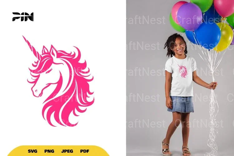 Unicorn Logo SVG Bundle - CraftNest - Digital Crafting and Art