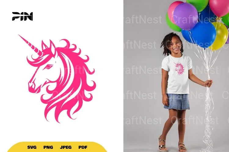 Unicorn Logo SVG Bundle - CraftNest - Digital Crafting and Art