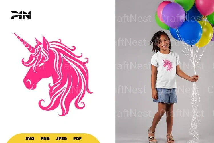 Unicorn Logo SVG Bundle - CraftNest - Digital Crafting and Art