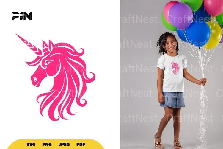 Unicorn Logo SVG Bundle - CraftNest - Digital Crafting and Art