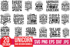 Unicorn SVG Bundle 6 - CraftNest - Digital Crafting and Art