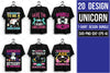 Unicorn T Shirt Bundle 3