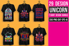 Unicorn T Shirt Bundle 7 - CraftNest - Digital Crafting and Art