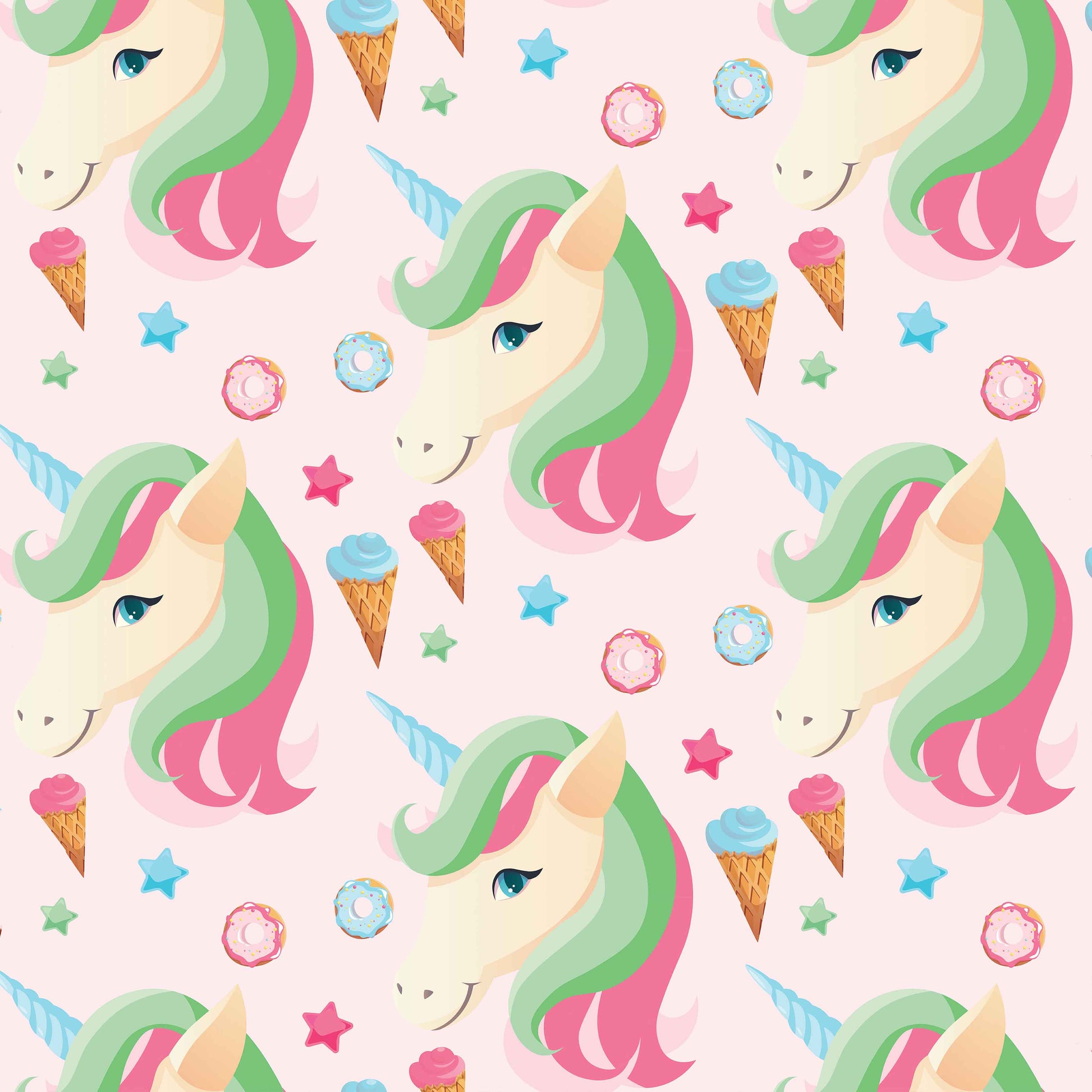 Unicorn Seamless Digital Paper - CraftNest - Digital Crafting and Art